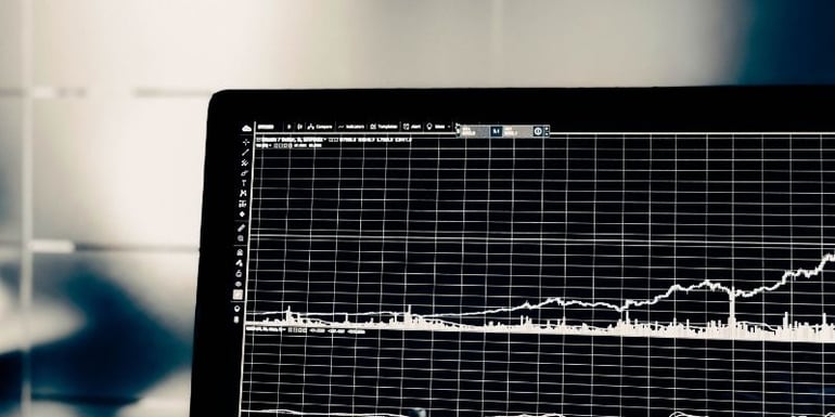 a dashboard showing data